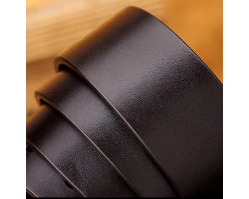 Чоловічий шкіряний ремінь, 120 см