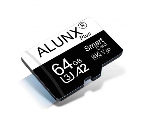 Карта пам'яті КЛАСС 10-U3 ALUNX Micro TF SD Card 64 ГБ 4К