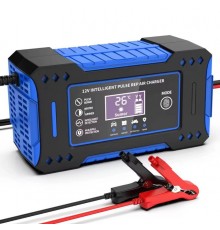 Інтелектуальний зарядний пристрій 6A 12V для авто і мото акумуляторів