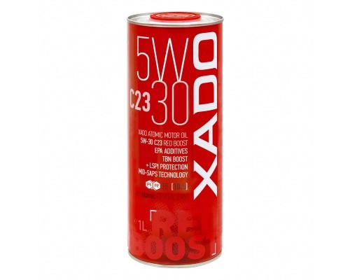 Моторна олива XADO Atomic Oil 5W-30 C23 RED BOOST синтетична 1л