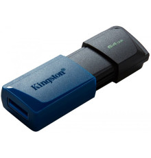 USB накопичувач  від компанії  Kingston DataTraveler Exodia M 64 ГБ Black/Blue