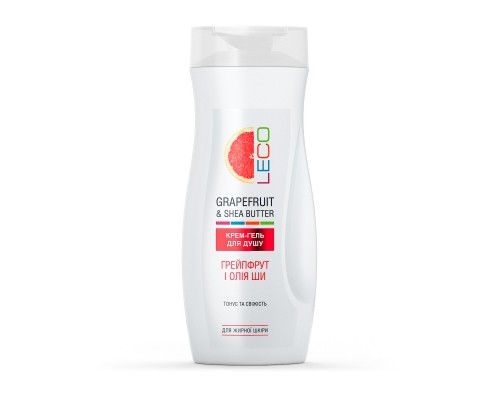 Крем-гель для душу «Грейпфрут і олія ши»  Упаковка: флакон 250 мл
