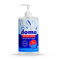 Засіб для миття посуду DOMO "Без запаху"  Упаковка: флакон з дозатором 1 л 