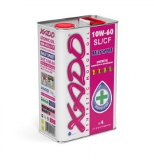 Моторна олива XADO Atomic Oil 10W-60 SL/CF Rally Sport синтетична жерстяна банка 4 л