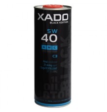 Моторна олива XADO Atomic Oil 5W-40 С3 AMC Black Edition синтетична  жерстяна банка 1 л