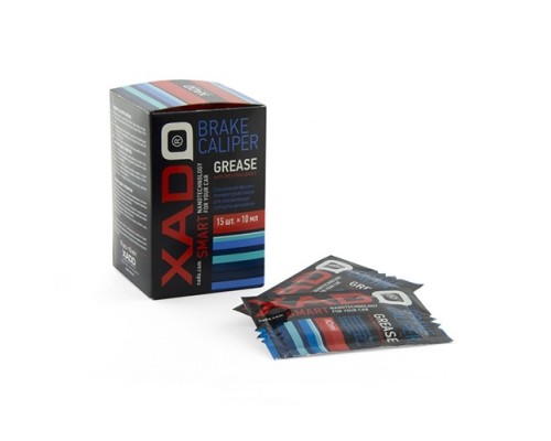 Мастило для супортів XADO Brake Caliper Grease від заклинювання  Упаковка: пакет 10 мл