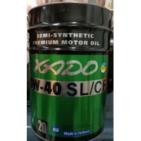 Напівсинтетична олива 10W-40 SL/CF XADO Atomic Oil   Відро 20 Л
