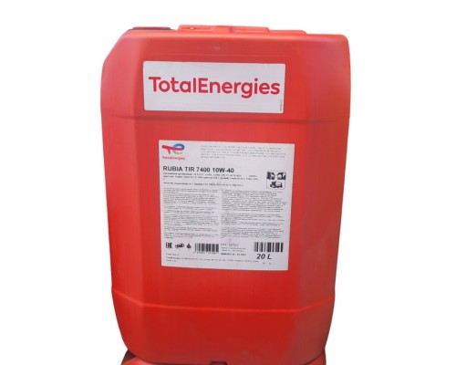 Олива моторна Total Rubia Tir 7400 E5/E7 CI-4/CH-4 10W-40 20 л