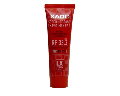 XADO Pro-MAX EP 2 Універсальне консистентне літієве мастило  Упаковка: туба 125 мл