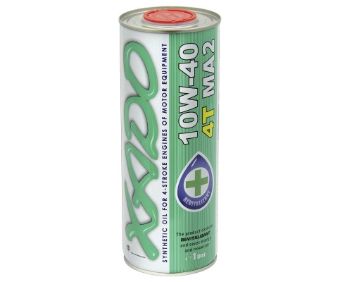 Олива XADO Atomic Oil 10W-40 4T MA2  жерстяна банка 1 л