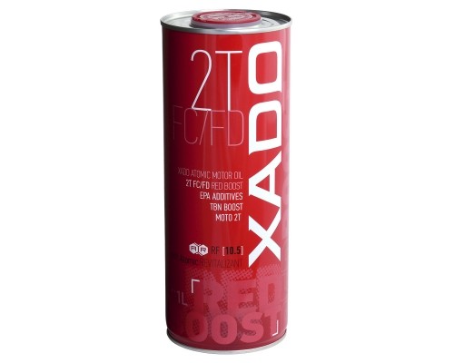 Синтетична олива для мототехніки XADO Atomic Oil 2T FC/FD RED BOOST