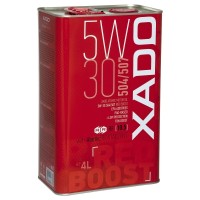 Синтетична олива XADO Atomic Oil 5W-30 504/507 RED BOOST  упаковка 4 л