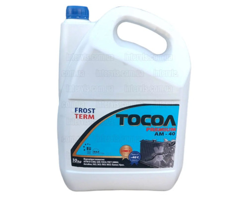 Охолоджуюча рідина Тосол АМ-40 FrostTerm Premium 10кг 