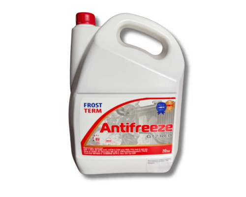 Антифриз червоний FrostTerm Antifreeze G12 Red -40°С 10кг