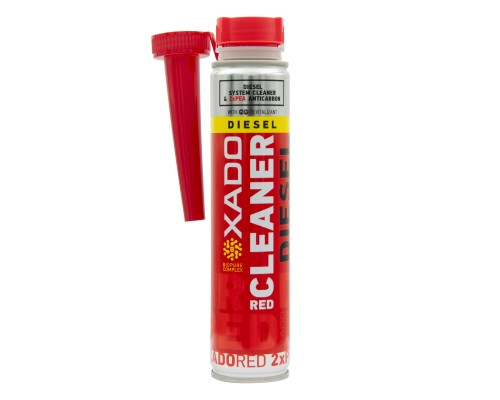 Очисник паливної системи XADO RED CLEANER з ефектом розкоксування (дизель)