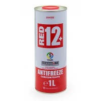 Концентрат антифризу для двигуна Antifreeze Red 12+  Упаковка: жестяна банка 1 л