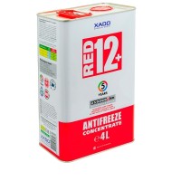 Концентрат антифризу для двигуна Antifreeze Red 12+  Упаковка: жестяна банка 4 л