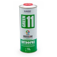 Концентрат антифризу для двигуна Antifreeze Green 11  Упаковка: жестяная банка 1.1 кг